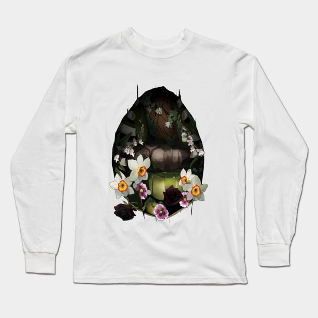 Garden Inside Long Sleeve T-Shirt by Gatobob